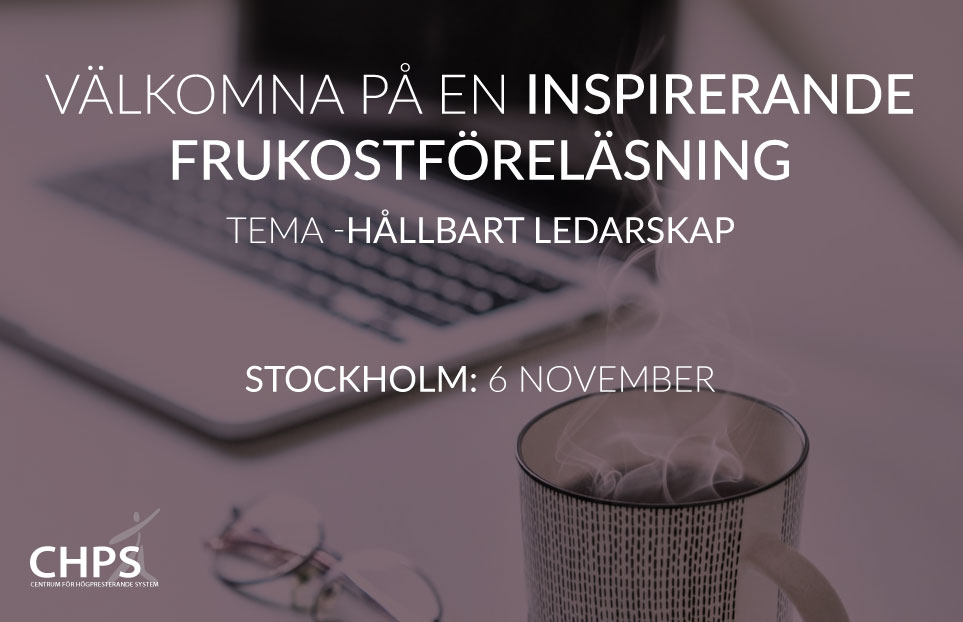 Välkomna på frukostföreläsning